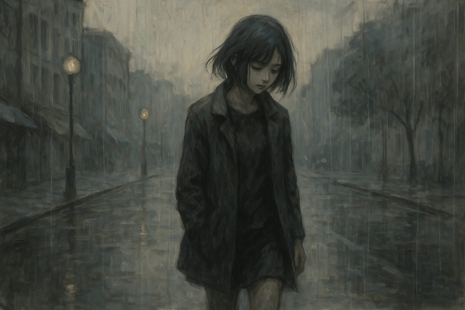 The Gray Pledge: Rahab Walking Through the Silence of Light