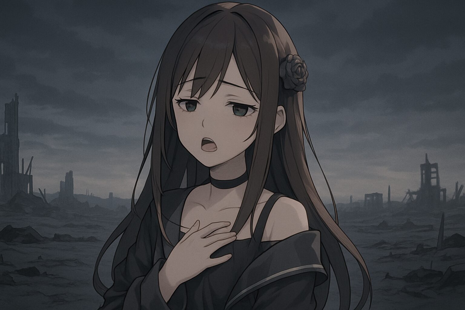 The Beginning of "The gray pledge": A Gray Vow Sung by Moka