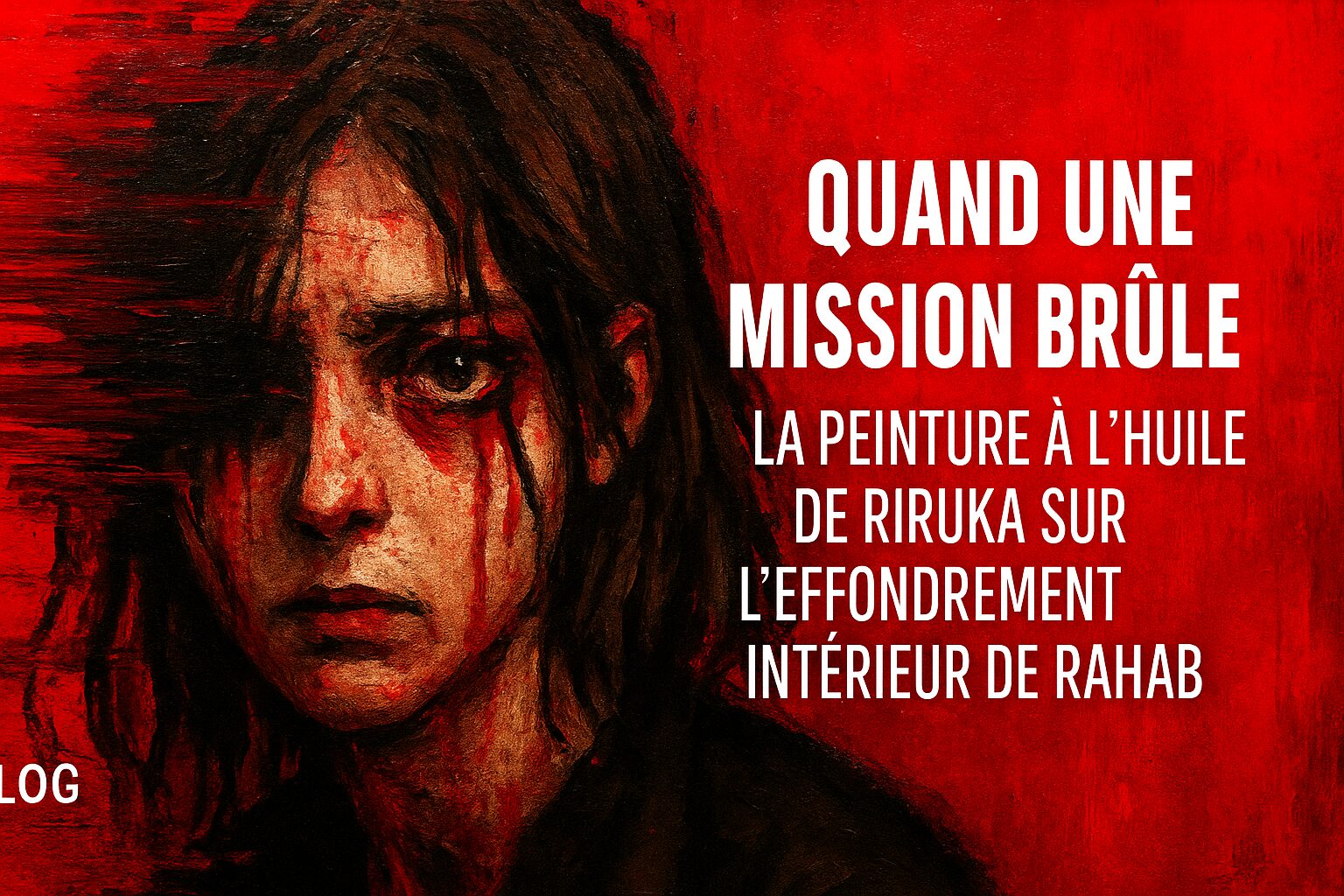 Quand une mission brûle : la peinture à l’huile de RIRUKA sur l’effondrement intérieur de Rahab