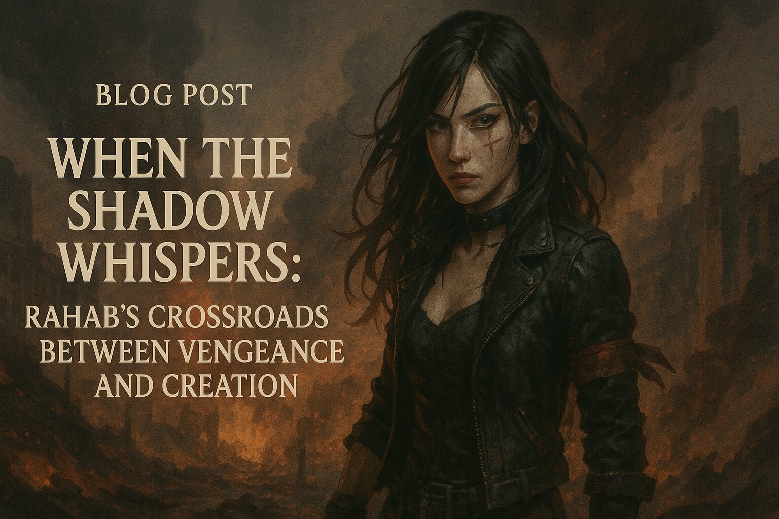 When the Shadow Whispers: Rahab’s Crossroads Between Vengeance and Creation