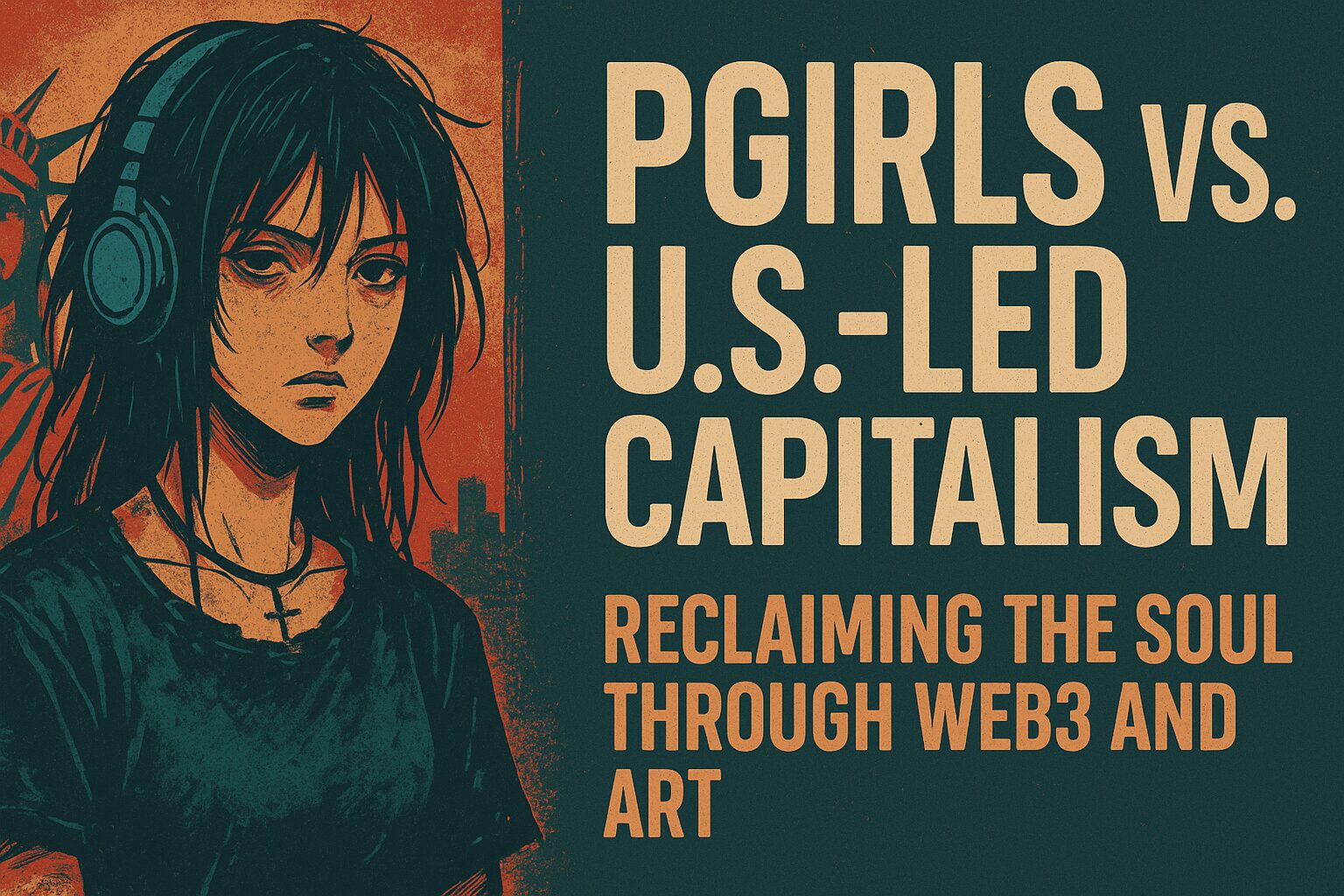 PGirls face au capitalisme dirigé par les États-Unis : une prière pour retrouver l’âme à travers le Web3 et l’art