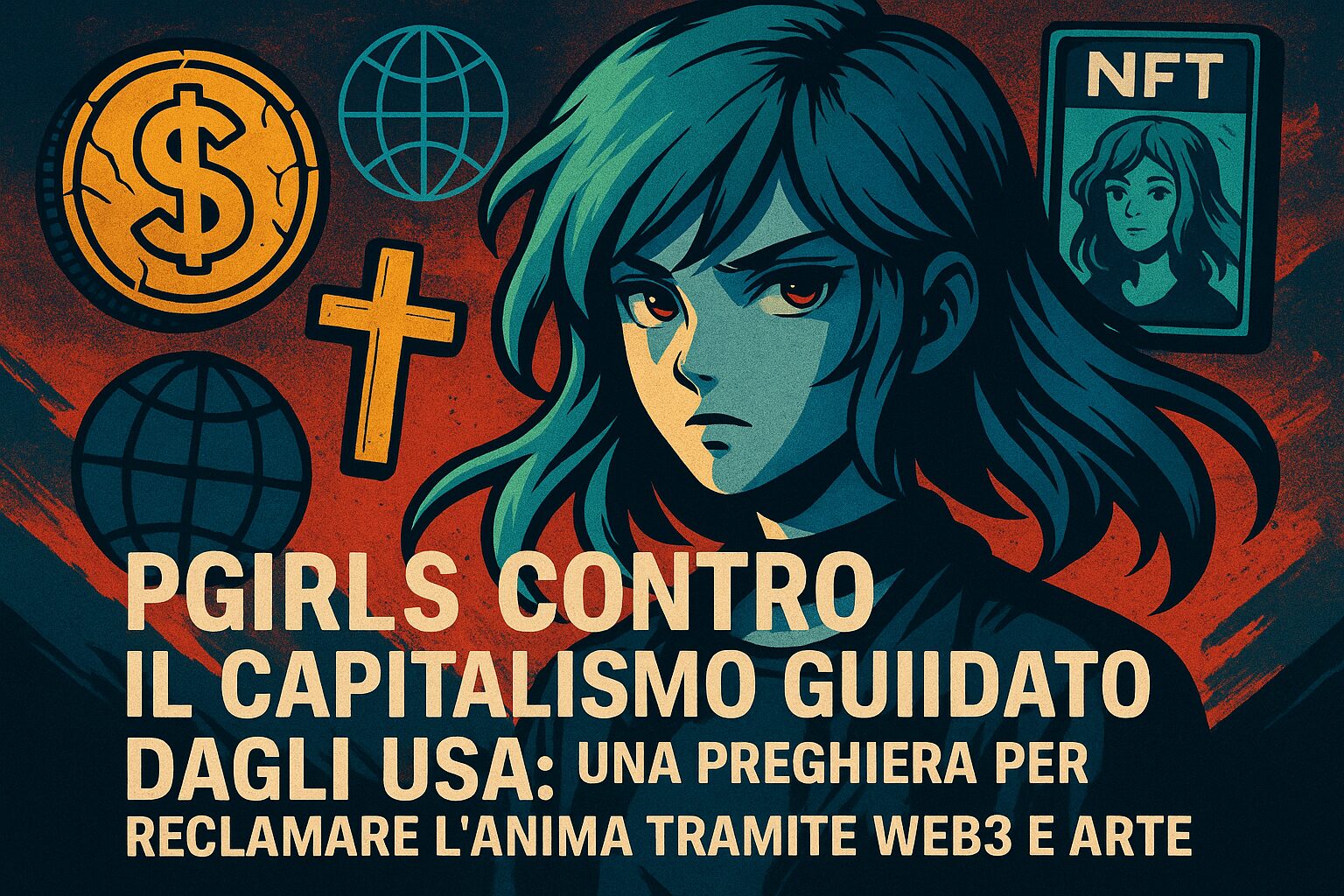 PGirls contro il capitalismo guidato dagli USA: una preghiera per reclamare l’anima tramite Web3 e arte