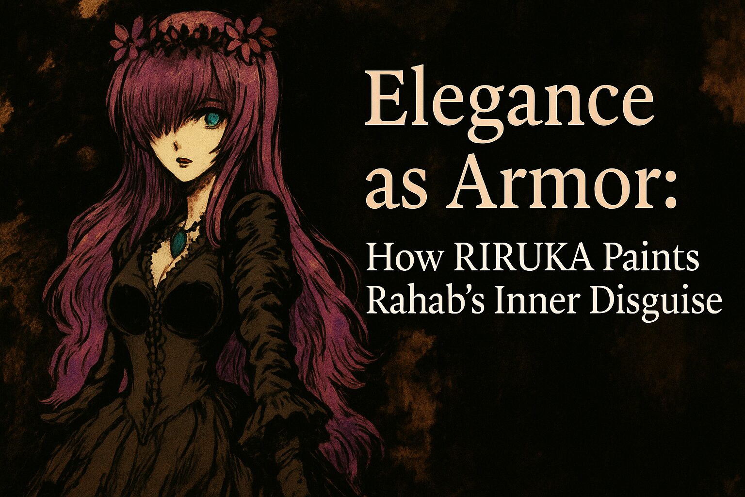 Elegance as Armor: How RIRUKA Paints Rahab’s Inner Disguise