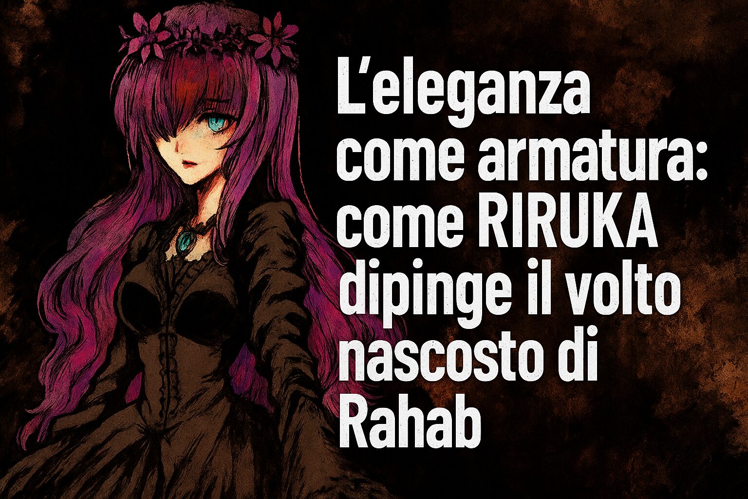 L'eleganza come armatura: come RIRUKA dipinge il volto nascosto di Rahab