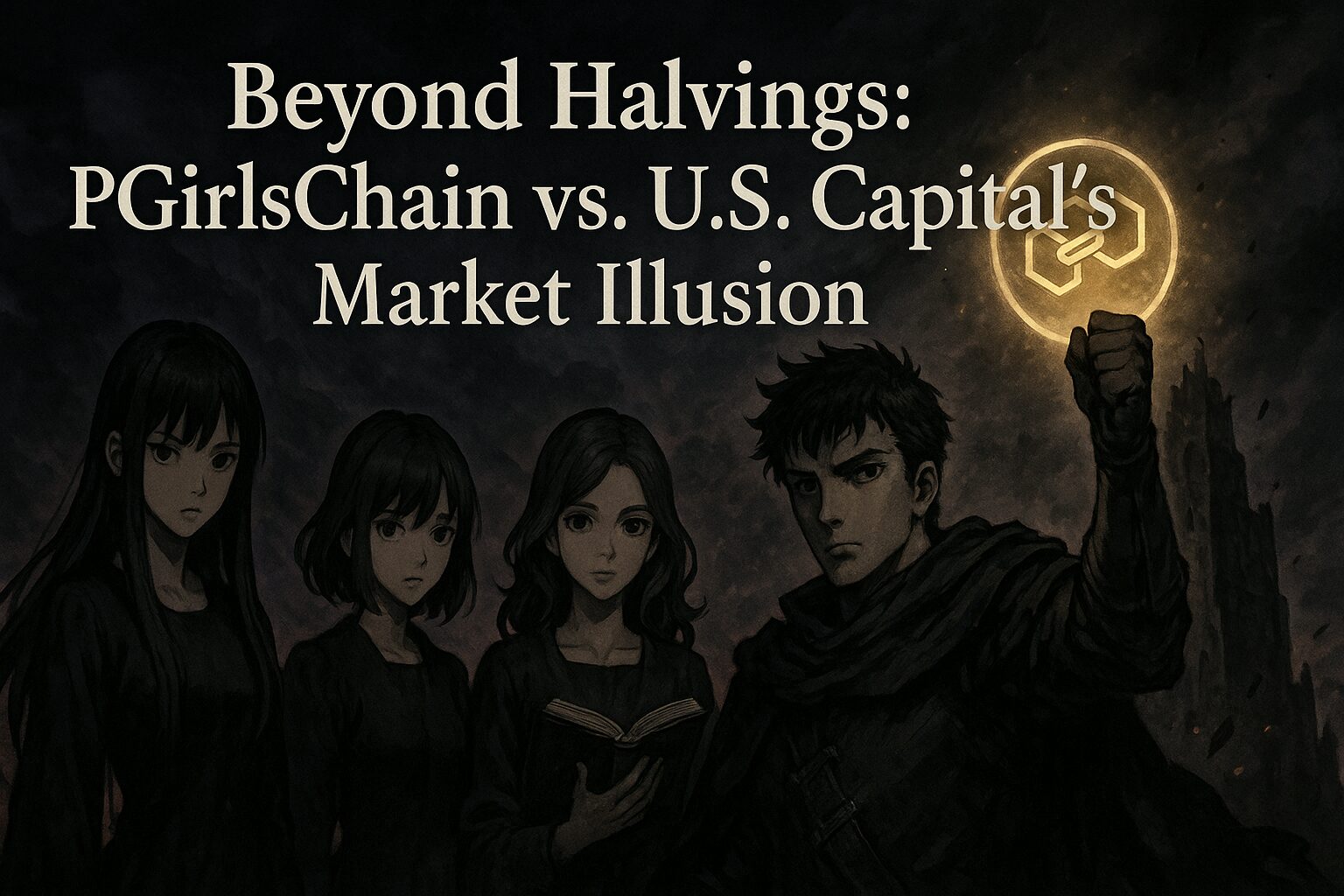 Beyond Halvings: PGirlsChain vs. U.S. Capital’s Market Illusion