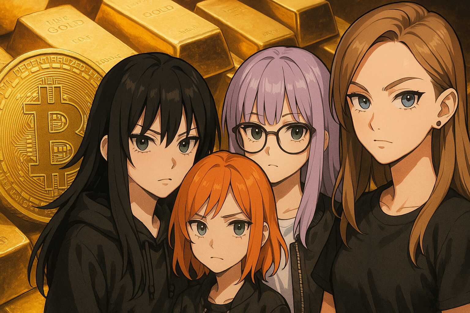 Gold's Record High and Bitcoin's Illusion of Soaring Values: PGirls Reveal the “Crossroads of Investment and Creation”