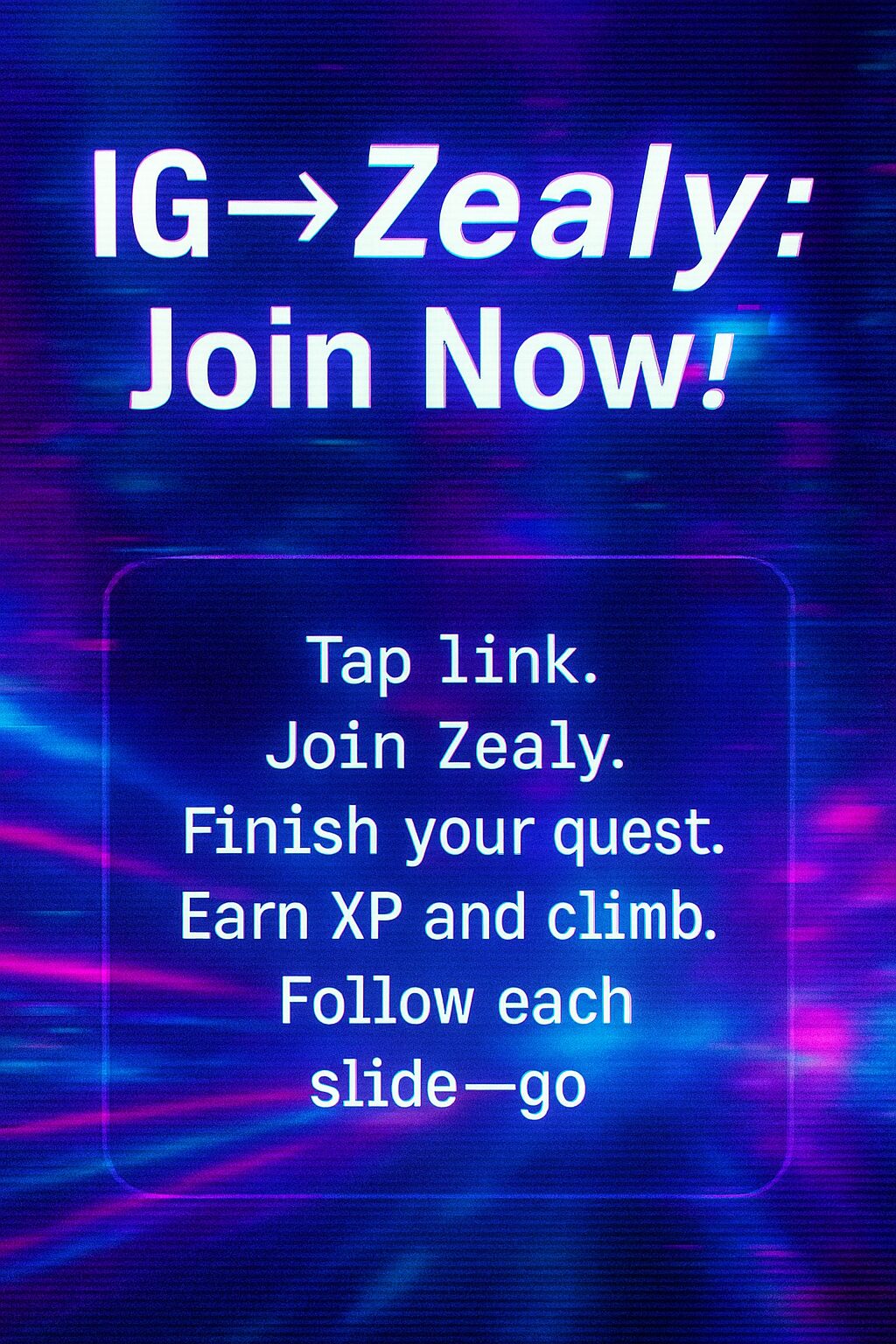 IG → Zealy guide thumbnail